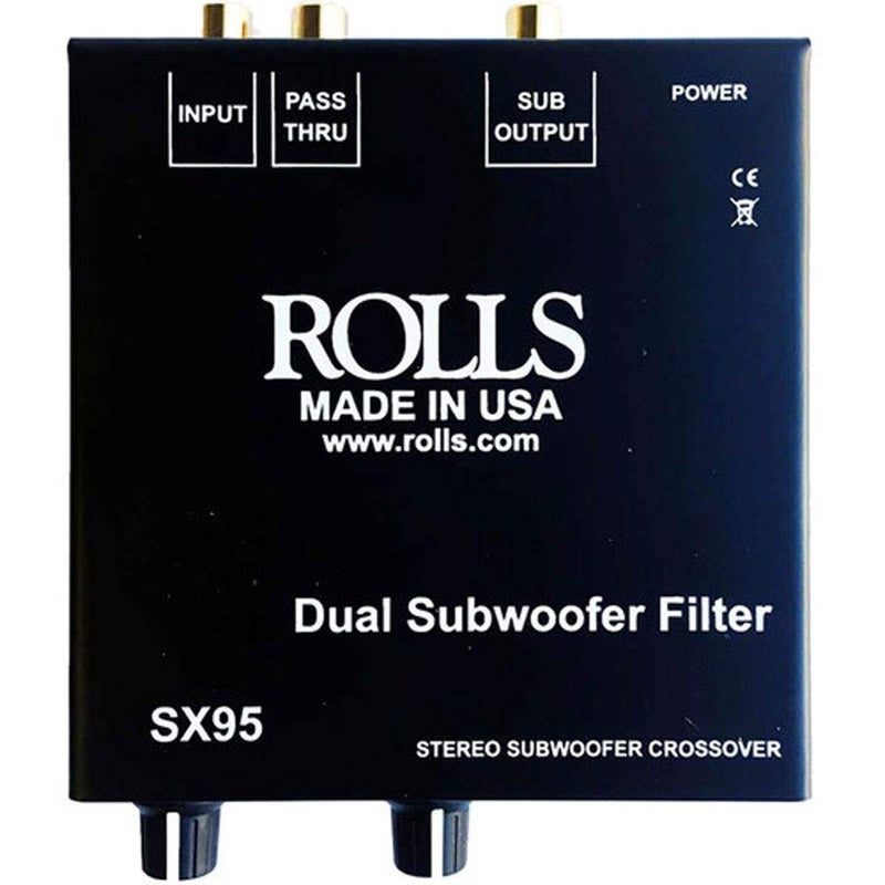 ROLLS SX95 Stereo Subwoofer Crossover/Filter - Image 2